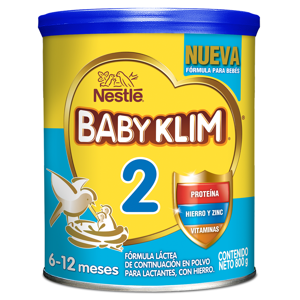 Baby klim 2 x 800g