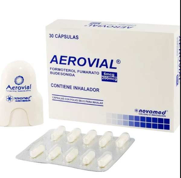 AEROVIAL 200 MCG C/INHALADOR CAPSULAS CJA X 30 CAP