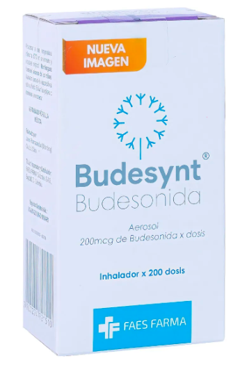 BUDESYNT (bidesonida)200MG AERO.INHALAD.200 DOSIS(A) FCO X 200 DO