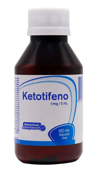 KETOTIFENO 1 MG JARABE PENTA