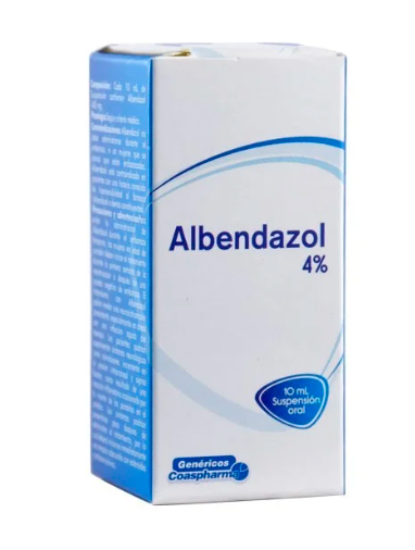 ALBENDAZOL 4% SUSPENSION CP