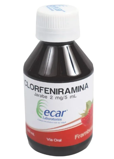 CLORFENIRAMINA JARABE 120 ML EC