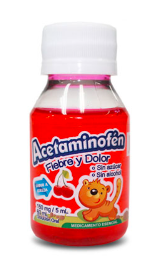 ACETAMINOFEN 150 MG JARABE PENTA FCO X 60 ML