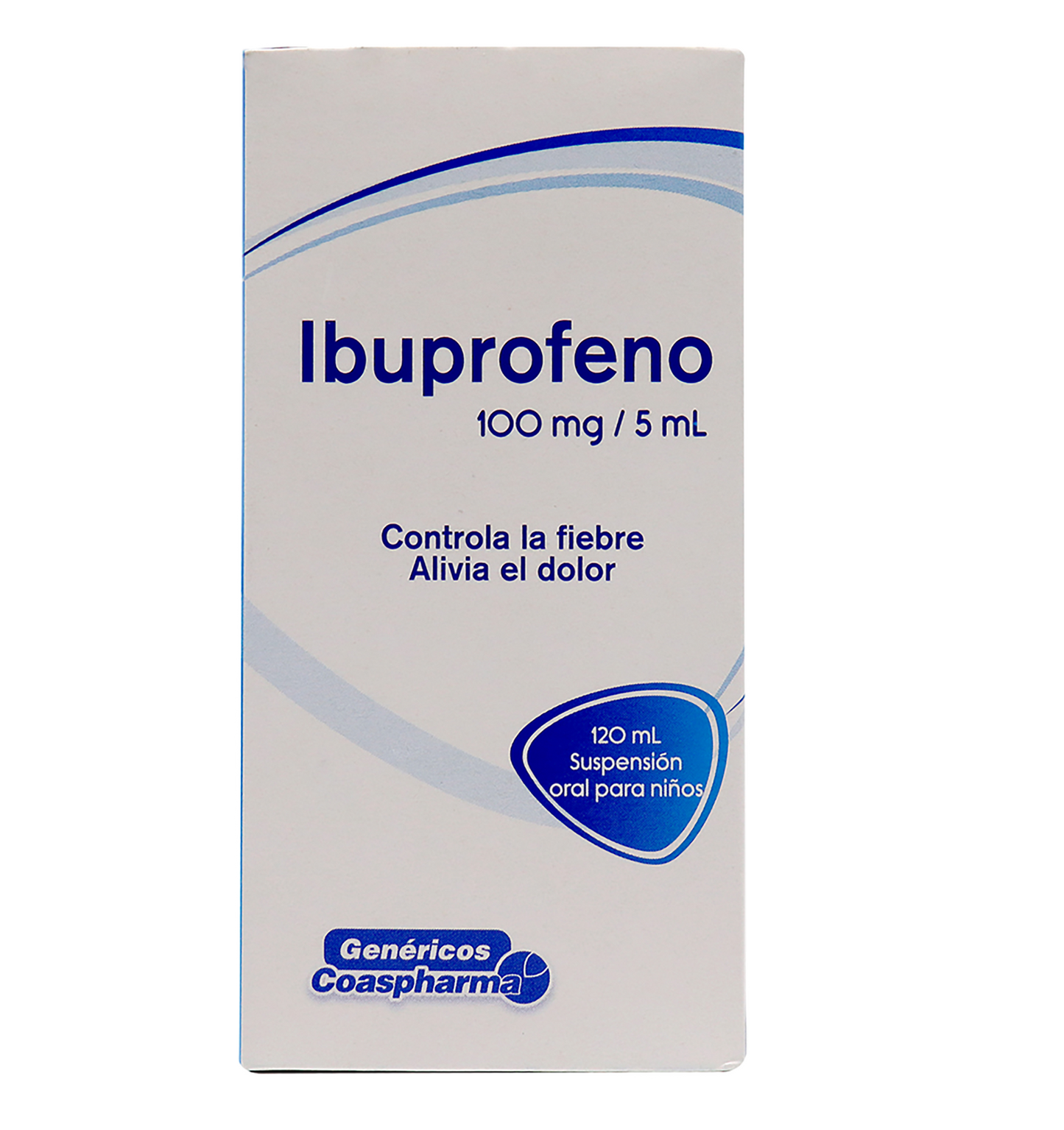 Ibuprofeno 100mg/5ml jarabe x 100ml