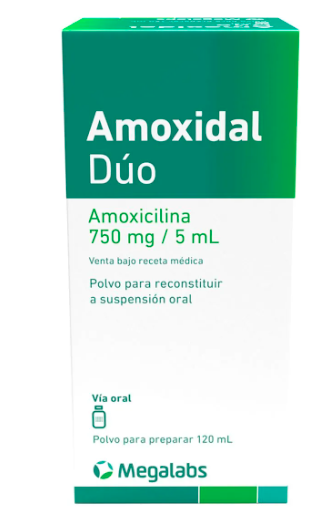AMOXIDAL DUO SUSPENSION FRASCO 120 ML