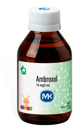 AMBROXOL 15 MG JARABE PEDIATRICO MK