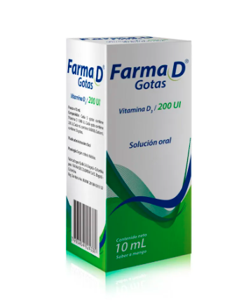 FARMA D GOTAS(VITAMINA D3-5600UI)10ML