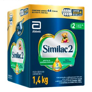 Similac 2 caja x 1.4kg
