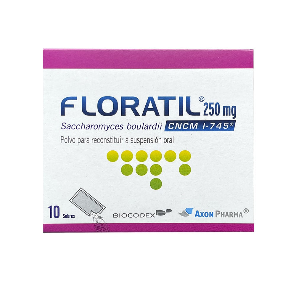 Floratil 250mg x 10 sobres