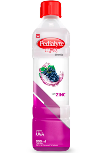 SUERO PEDIALYTE ZINC 60 UVA