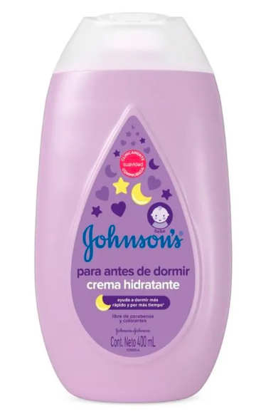 CREMA JJ BABY LIQUIDA ANTES/DORMIR FCO X 400 ML