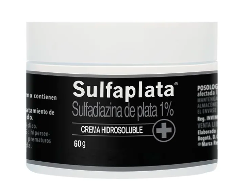 SULFAPLATA 1% CREMA POT X 60 GR
