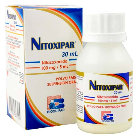 NITOXIPAR 100 MG JARABE 30%