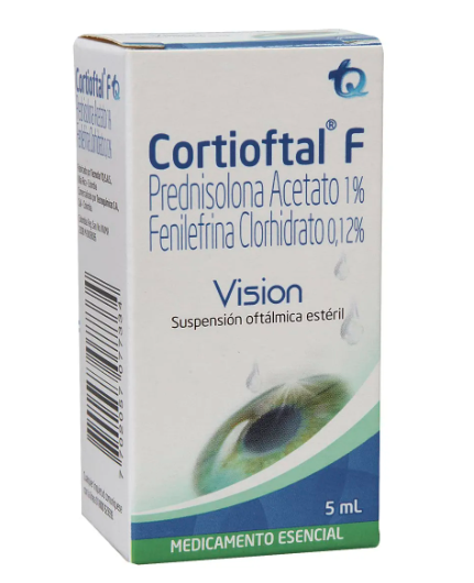 CORTIOFTAL F SUSPENSION OFTALMICA