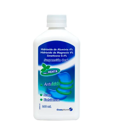 HIDROXIDO ALUMINIO 400 MG SUSPENSION CP 360ML