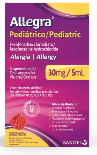 ALLEGRA JARABE PEDIATRICO
