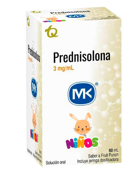PREDNISOLONA JARAB 60 ML 3MG FRUTI