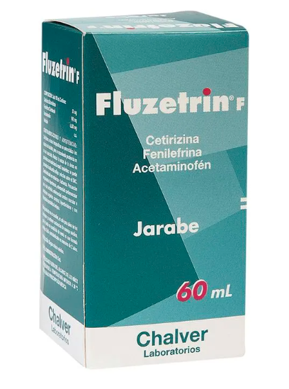 FLUZETRIN F JARABE 60 ML