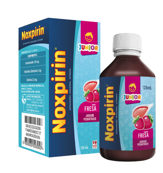 NOXPIRIN F JUNIOR JARABE 120 ML