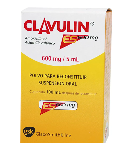 CLAVULIN ES 600 MG SUSPENSION