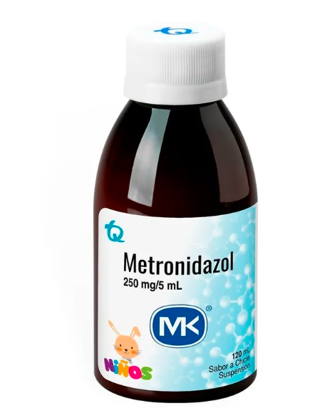 METRONIDAZOL 250 MG/5ML SUSPENSION MK