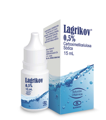 LAGRIKOV (carboximetilcelulosa)  O.5% GOTAS OFTALMICAS