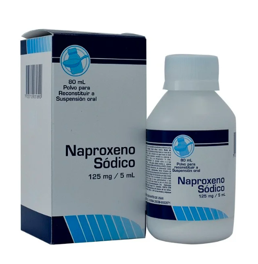 NAPROXENO 125 MG SUSPENSION CP