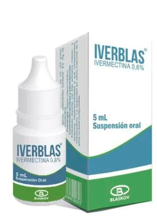 IVERBLAS (ivermectina)GOTAS x 5ml
